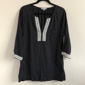 Athleta Sz L Black Mariana Tunic